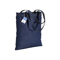 SHOPPER IN DENIM RICICLATO